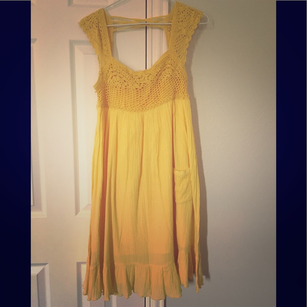 Casual Happy Yellow Sundress ☀️🌻